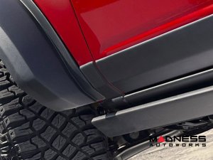 Ford Bronco Rocker Panel Cover Kit - Armadillo - Air Design - 2 door